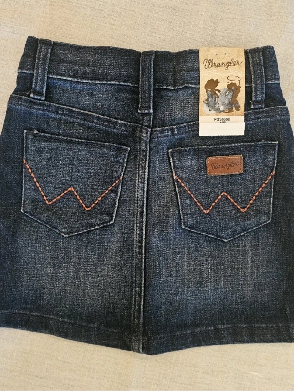 NWT Wrangler Girls Premium Denim Skirt 4T Dillard's